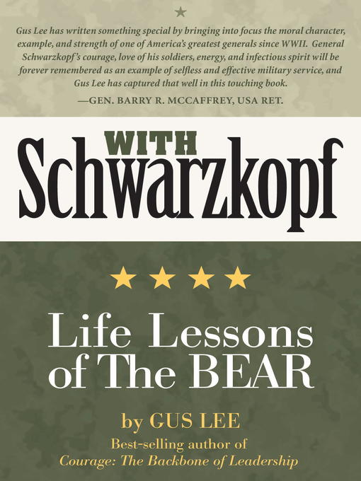 Title details for With Schwarzkopf by Gus Lee - Wait list